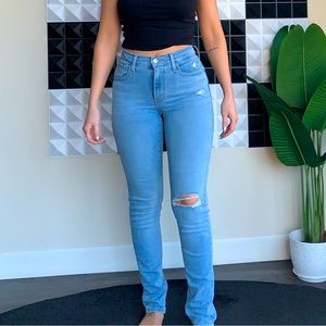 Levi's Women's 724 High Rise Straight Jeans, Slate Reveal (waterless)